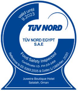 Juweira hotel Salah TUV award