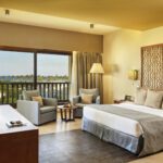 family room lagoon view at Fanar hotel hawana salalah oman