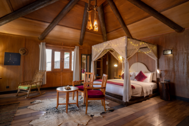 سولي لودج هوانا صلالة أكواخ بإطلالة جانبية على المحيط