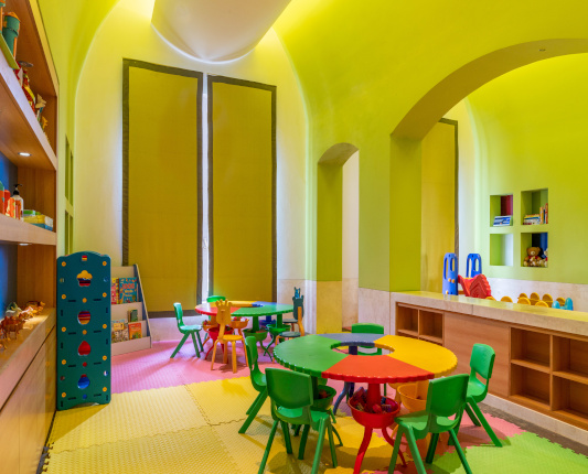 Flipper's Kids club inside Rotana Salalah Hotel