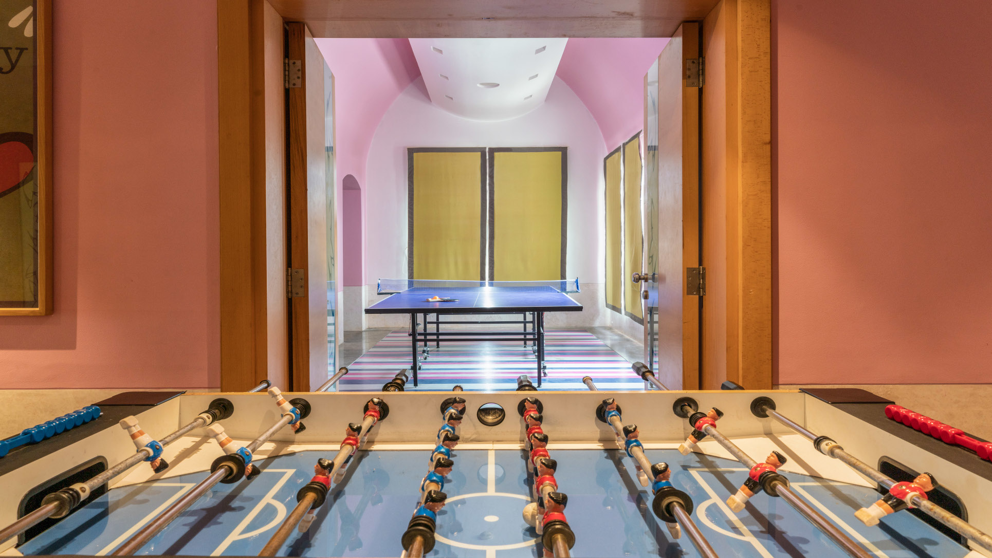 Kids club games at Rotana Salalah Oman. 