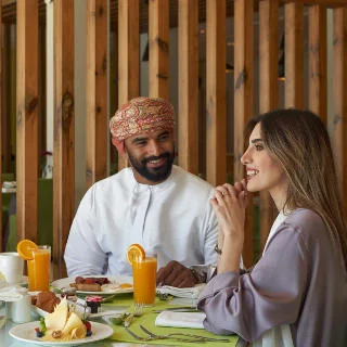 dining in couple at Salalah hotel