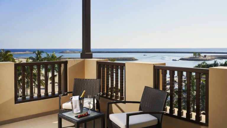 Fanar Hotel Residences Hawana Salalah Oman Ocean View Terrace
