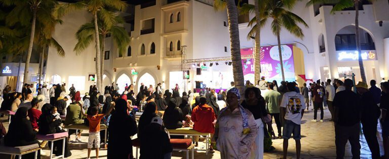 crowd during an event at Hawana Salalah oman