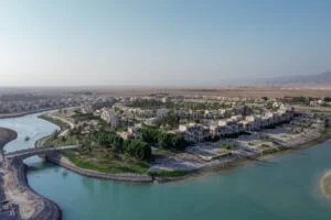 aerial view of hawana salalah 