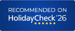 Recommened on HolidayCheck 2026 Club by Fanar